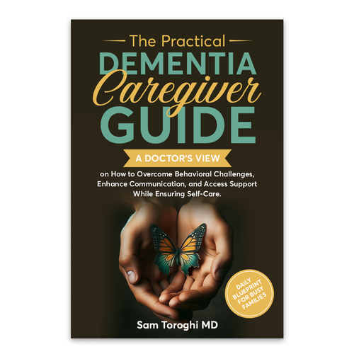 Design Creative Book Cover for Dementia Caregiver Guide Design by Knorpics