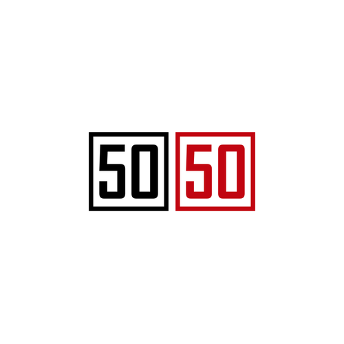 Desing a raffle competition logo for 50/50 Design by mbika™