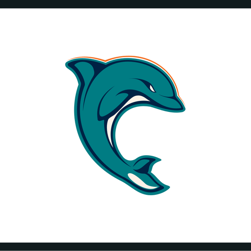 99designs community contest: Help the Miami Dolphins NFL team re-design its logo! Design por Logofoc