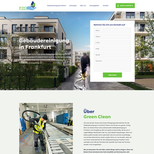 Web page design contest entry by CreatickWeb