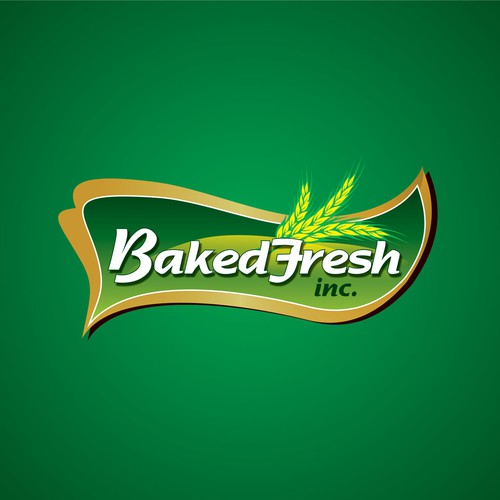 logo for Baked Fresh, Inc. Design by Kangkinpark