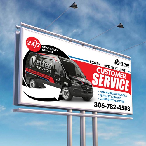 VETTED Billboards to grab ATTENTION Design by shendypryd