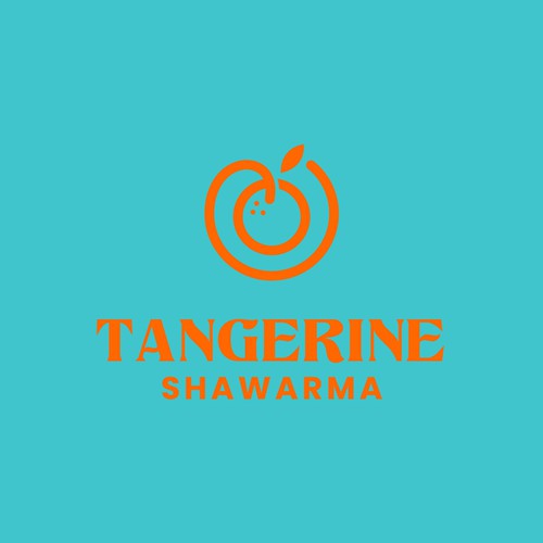 Simply Orange and Teal Design by Artoware