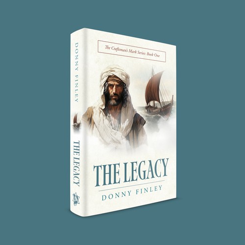 Book cover for epic 1st century story with historical implications Design by Updatefordesign