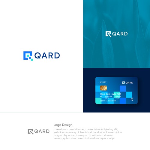 Make A Logo For A Crypto Debit Card - QARD Design by gdrony