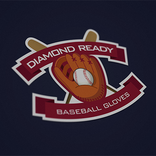 Glove Baseball Atlanta Braves Baseball Doodle Design Design DTF