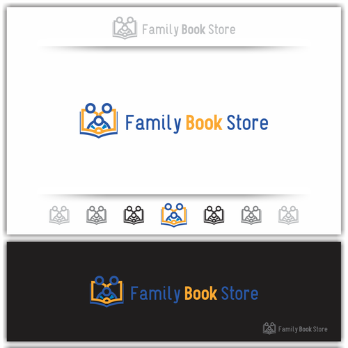 Create the next logo for Family Book Store Réalisé par Charcoal Eater™