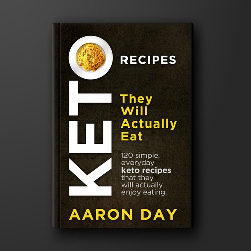 Diseño de Design Healthy Ketogenic Recipe Book Cover de arté digital graphics