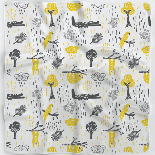 Allover print for kids and baby clothing Design by ash00 Designs