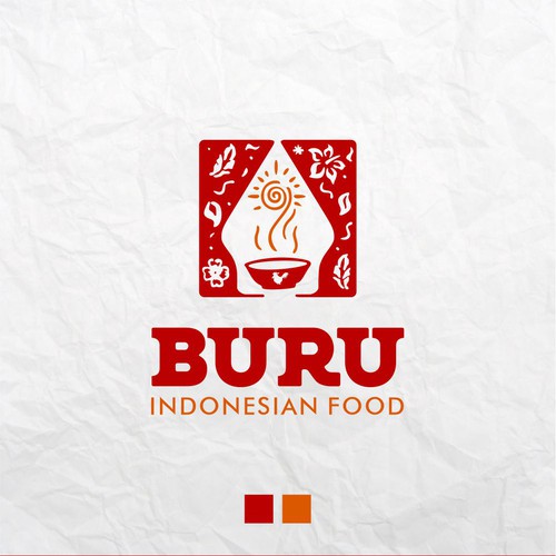 INDONESIAN  RESTAURANT   LOGO CREATIVITY Design by aeperi