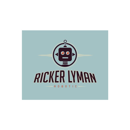 Ricker Lyman Robotic needs a retro Atomic Age logo Design by TJCD