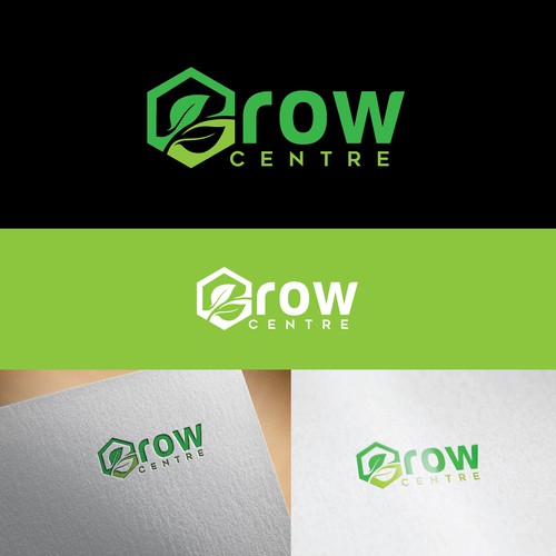 Logo design for Grow Centre Réalisé par Awesomedesigns3