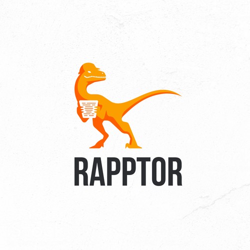 A logo for an app with a Raptor ! Design by Windcloud