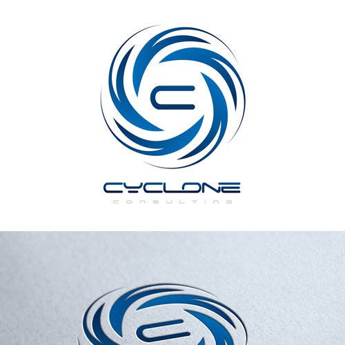 Envision & create a sleek and futuristic cyclonic (swirling) illustration for Cyclone Consulting Design by Kern