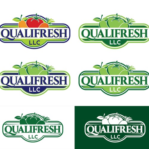 New brand logo fresh vegetables, Logo & brand identity pack contest