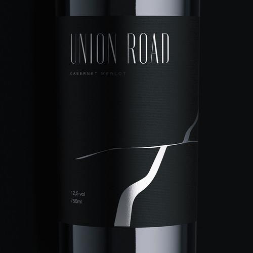 Wine label for new Australian Wine export brand. Design by Konstantine Oblakov