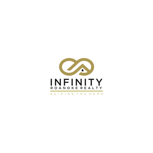 Design Classy, Sleek, Semi-Modern, Clean, branding/logo for new Real Estate team "Infinity Roanoke Realty" di H O L Y D A Y