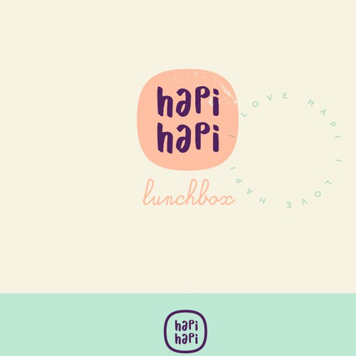 Create a cheerful and happy lunchbox logo for kids Design by extrafin