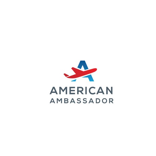 A travel based logo for videos about visiting the US Design por design canvas