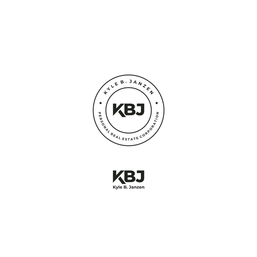 Bold 'KBJ' Logo for Real Estate Agent Design by Marsha PIA™