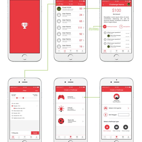 Challenge App Design by shantnix