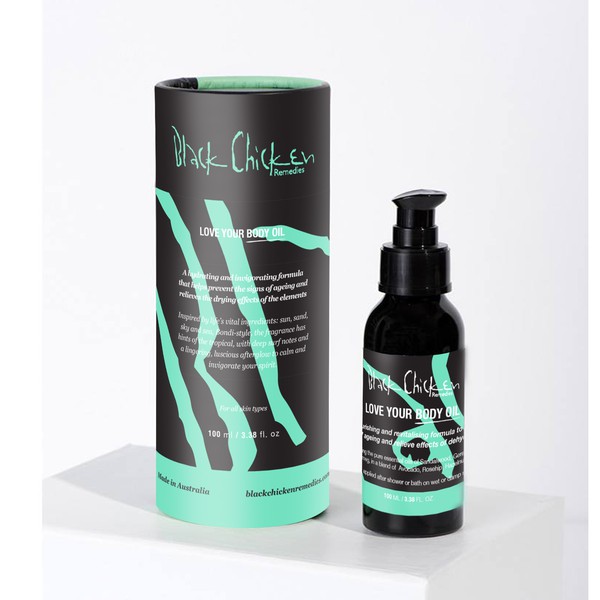 Design by Roberta Montagnini titled "Black Chicken "