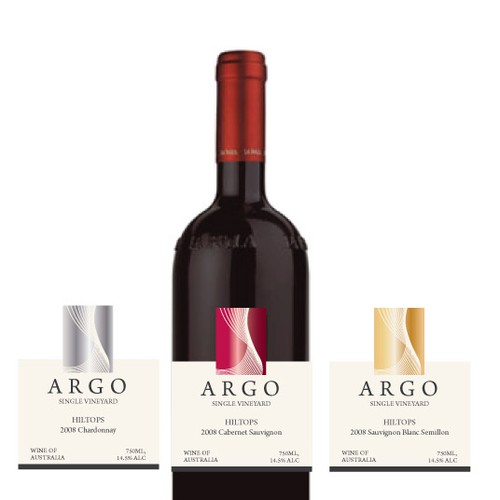 Sophisticated new wine label for premium brand Design por sundayrain
