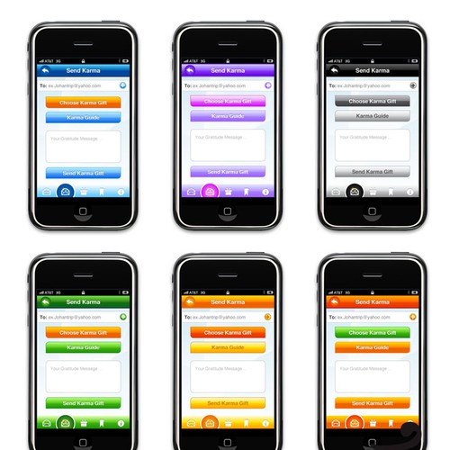 mobile app design required Ontwerp door NoGraphix