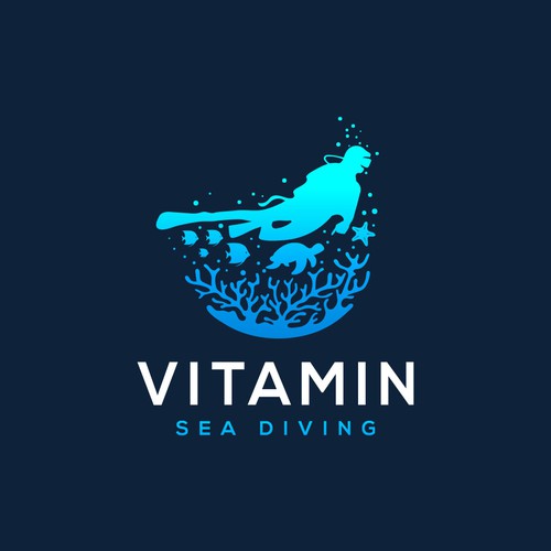 We need a powerful new logo and brand kit for a fun scuba shop Design by Alvianks