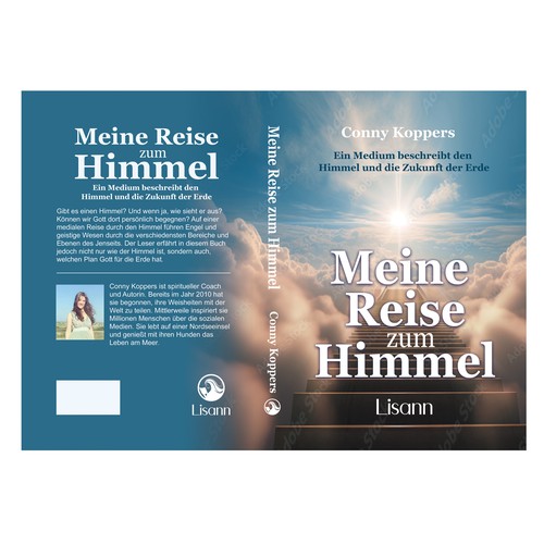 Cover for spiritual book My Journey to Heaven Design by Cover_Design_Expert