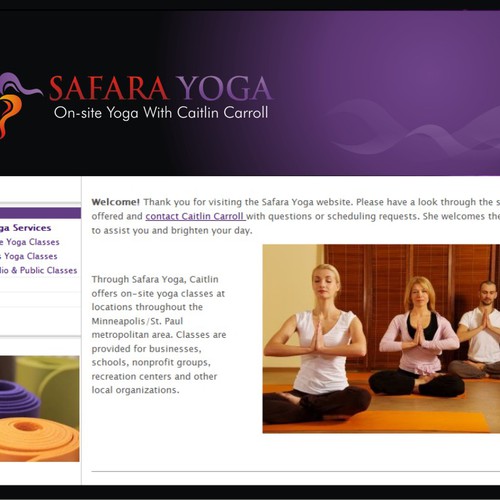 Safara Yoga seeks inspirational logo! Design by sorazorai