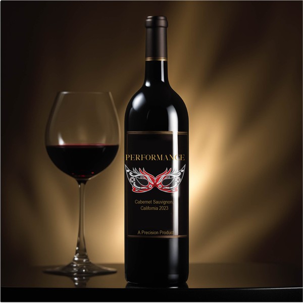 Wine bottle label 