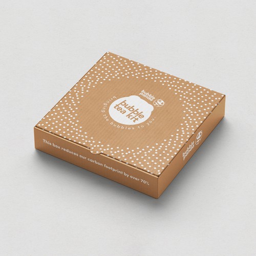 Ecommerce Packaging for a bubble tea making kit Design by KeyzStudio®