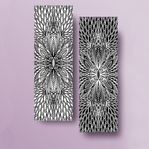 Bookmark design for future multiple theme sets Design by _isObel_