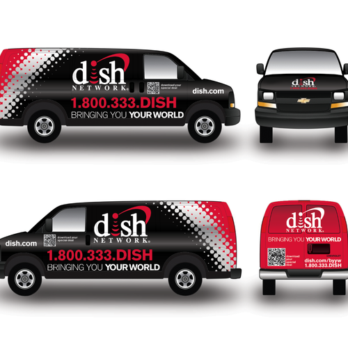 V&S 002 ~ REDESIGN THE DISH NETWORK INSTALLATION FLEET Design by Luckykid