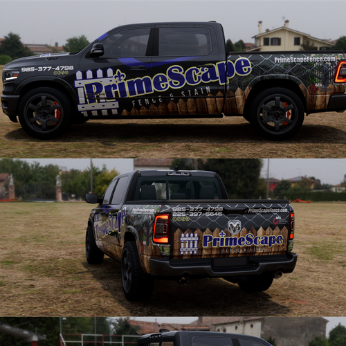 company truck wrap that looks professional and catches the eye Design by TANSA ART