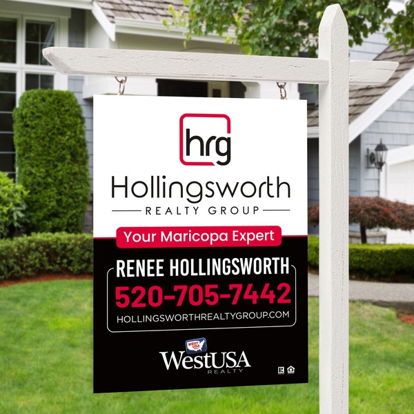 Design realizzato da Sketch Media™ intitolato "Yard Sign"