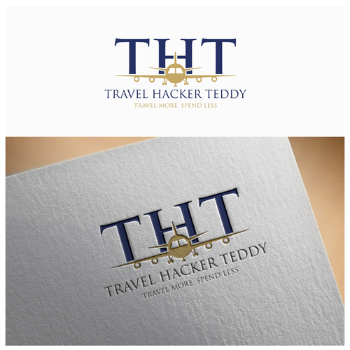 Travel Inspired Logo for a New Course on Travel Hacking Design by Kinnow Studio
