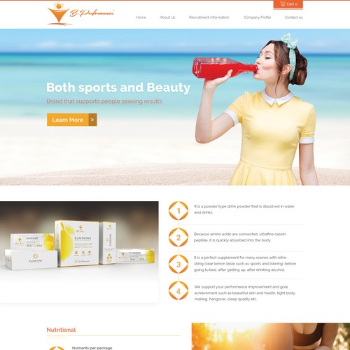 Web page design contest entry by Ananya Roy