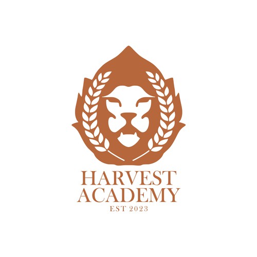 Harvest Academy Lions Mascot Design by Heartmodjo