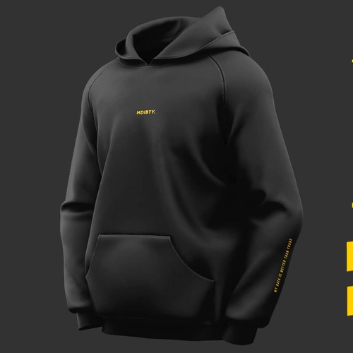 Podcast hoodie design, minimalistic and fashionable | Clothing or