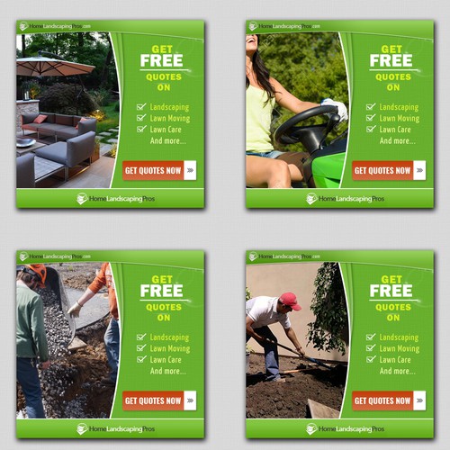 Fun and Exciting Landscaping Banner Ad Design von Rene' Michael