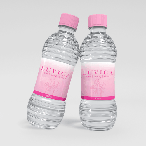 Label design for [beauty mineral water] for women Design by Mamun's_Creation