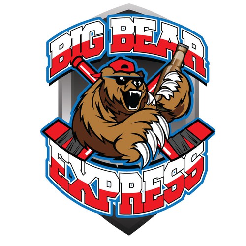 Big Bear Express Hockey Team Logo | Logo design contest