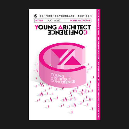 Poster Design for Millennial Architecture Conference Design by el.