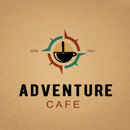 eye-catching logo for new cafe Design by Fortuna Design