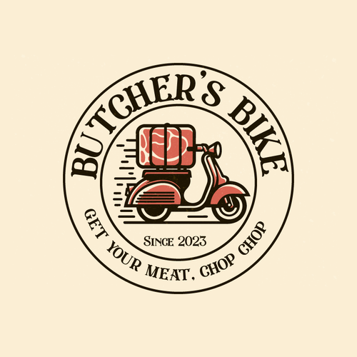 Logo - Butchers Bike Design by Graphix Surfer