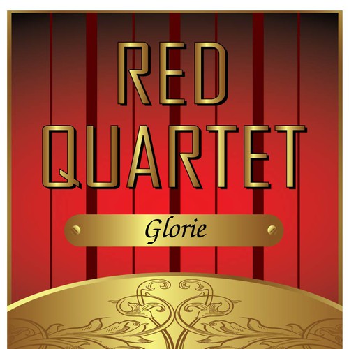 Glorie "Red Quartet" Wine Label Design Ontwerp door Patels