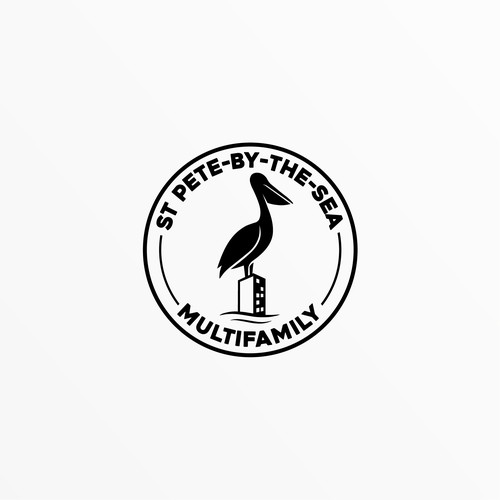 Sophisticated Florida Pelican Logo Design by SilverD™