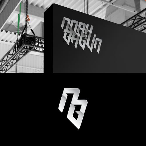 Name Initials - NB - Racing Driver Design by erysanmiya